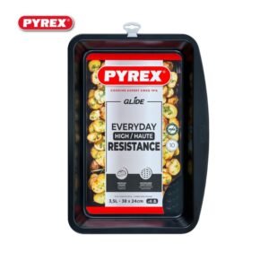 Pyrex 38 x 22cm Rectangular Roaster PX Glide