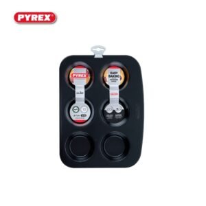 Pyrex 6.5cm Muffin x 6 PX Glide