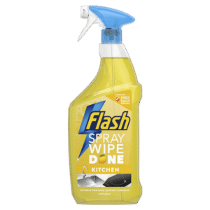 Flash Crisp Lemon Spray Wipe Done Kitchen 800ml