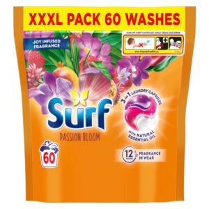 Surf Passion Bloom Laundry Capsules 60 Wash