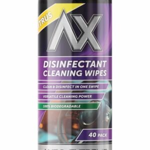 Ax Pack 40 Citrus Disinfectant Cleaning Wipes