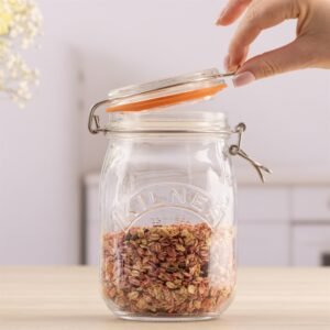 Kilner 1L Clip Top Jar - Round