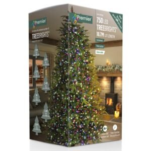 Premier Enchanted/Green Cable 750 LED Multi Action Treebrights With Timer