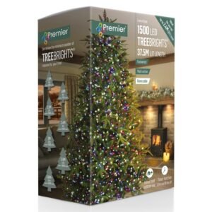 Premier Enchanted/Green Cable 1500 LED Multi Action Treebrights With Timer