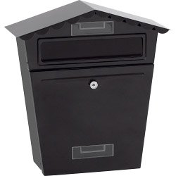 SupaHome nan Black Post Box