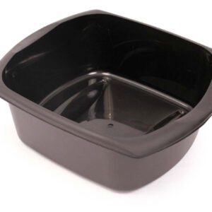 Addis Soft Black Rectangular Bowl