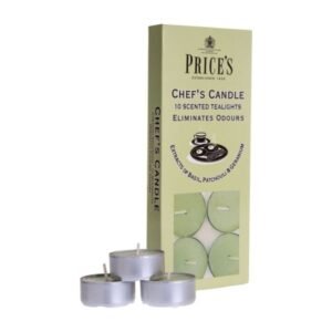 Price's Candles Pack 10 Chefs Tealights