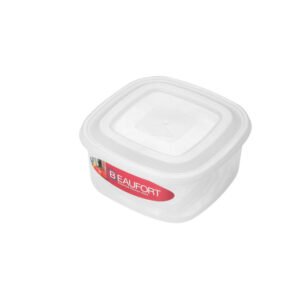 Beaufort 0.6L Clear Square Food Container