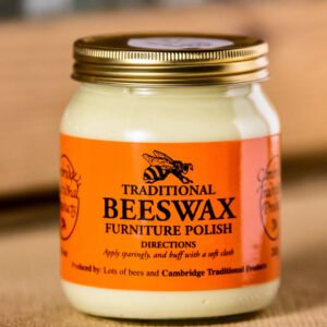 Cambridge Traditional 283gm Jar Natural Beeswax Furniture Polish