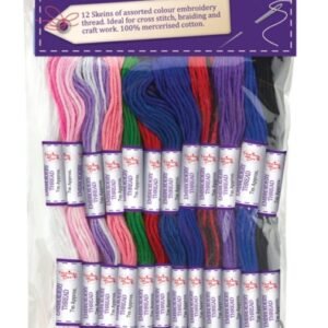 Sewing Box 12 Pack Embroidery Thread