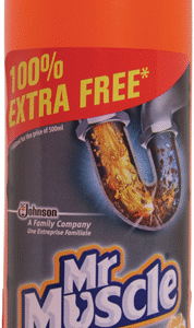 Mr Muscle 500ml PLUS 100% Extra Free Kitchen & Bathroom Drain Gel