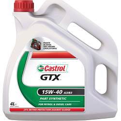 Castrol 4L GTX - 15W/40 Ultraclean