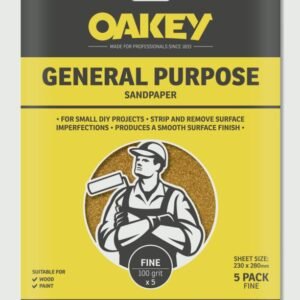 General Purpose Sandpaper 5 Pack