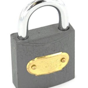 Tricircle Iron padlock Brass cylinder