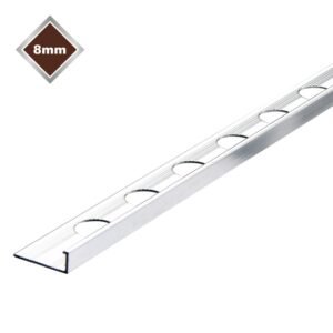 8mm L Profile Metal Tile Trim