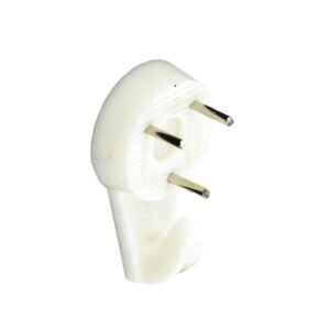 Hard Wall Picture Hooks White (3)