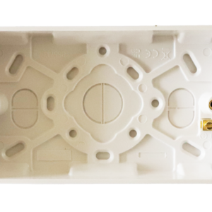 Double Pattress Box Square